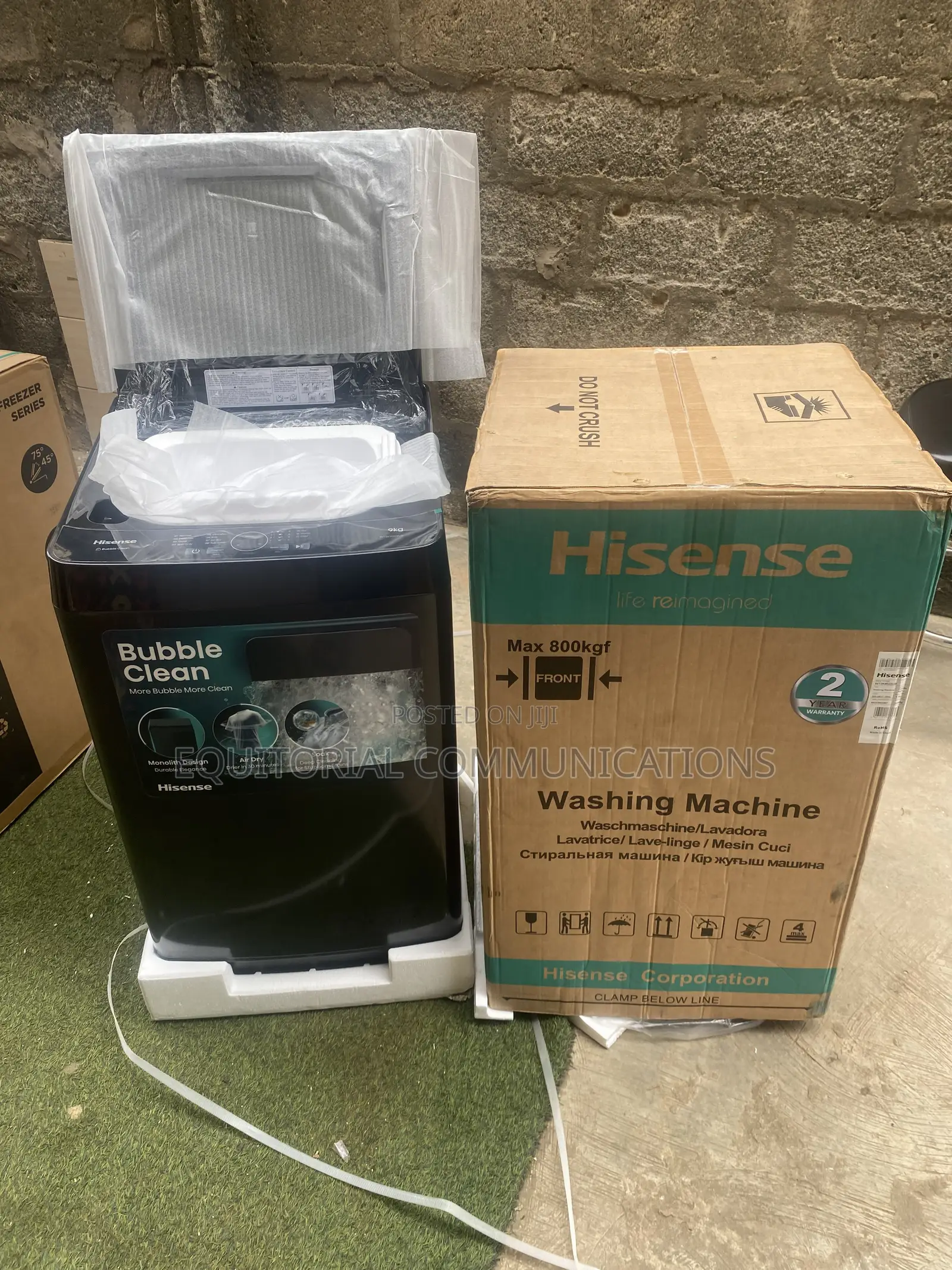 Hisense 9KG Automatic Top Load Washer for Simple and Convenient Washin