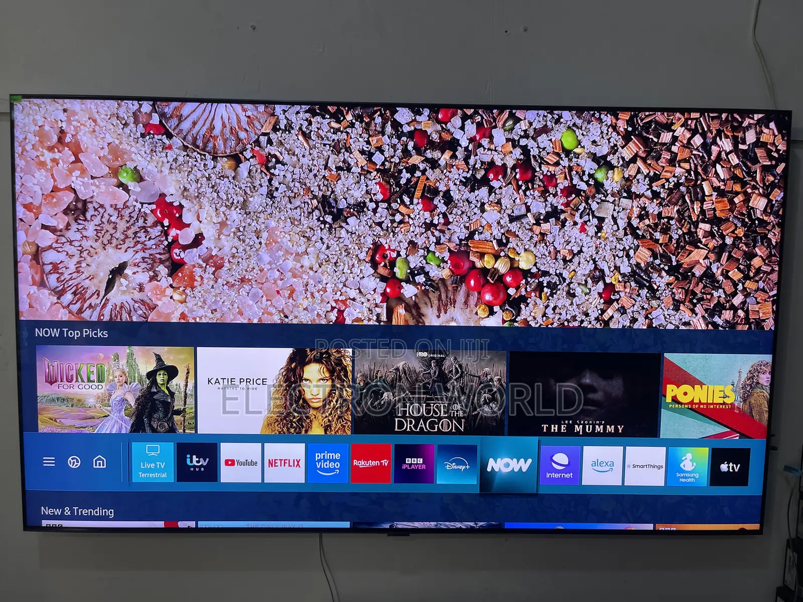 Made in Europe Premium 65inch Samsung Qled HDR With One Connect Box
