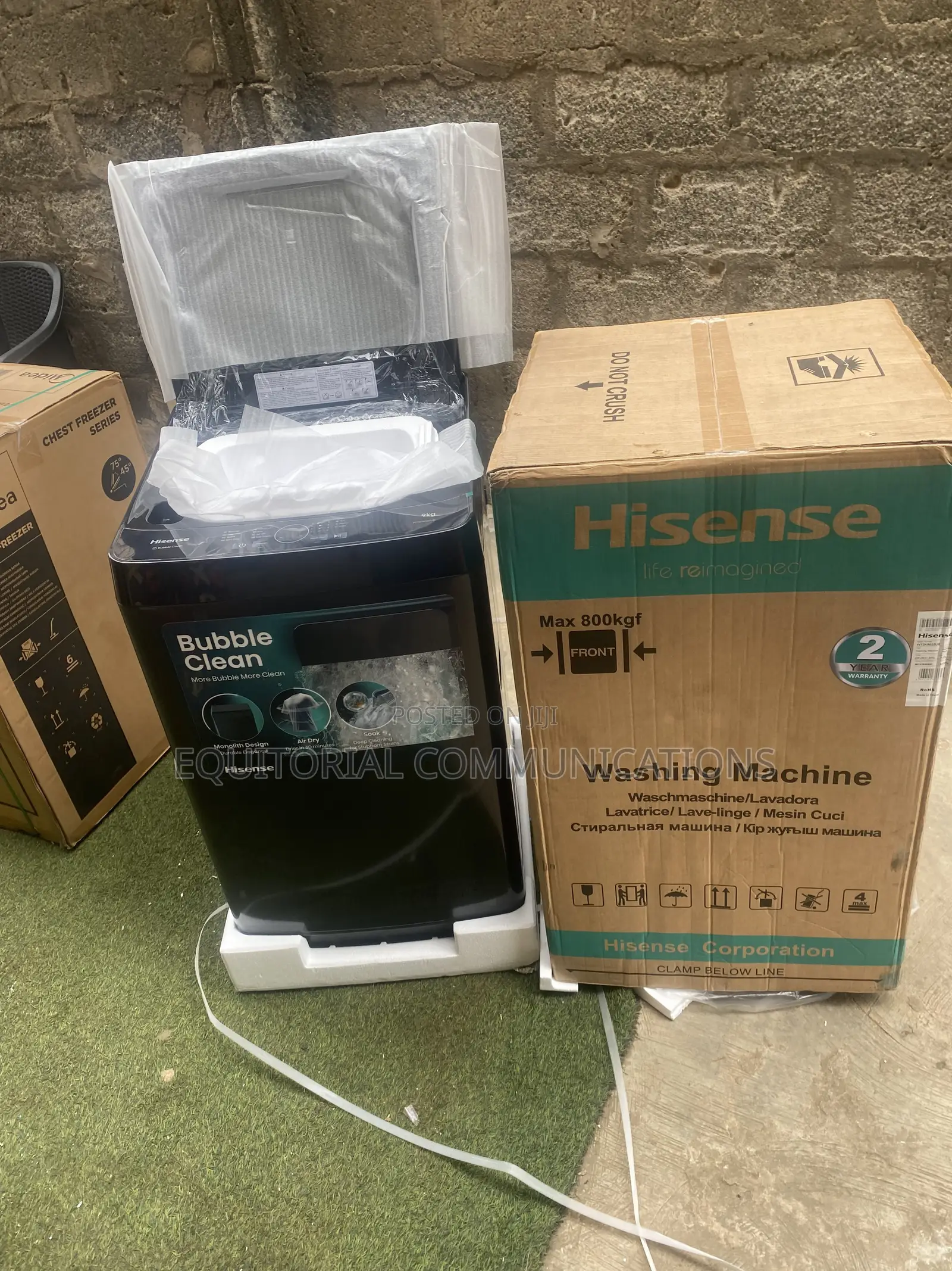 Hisense 9KG Automatic Washing Machine – Powerful Home Laundry Solution