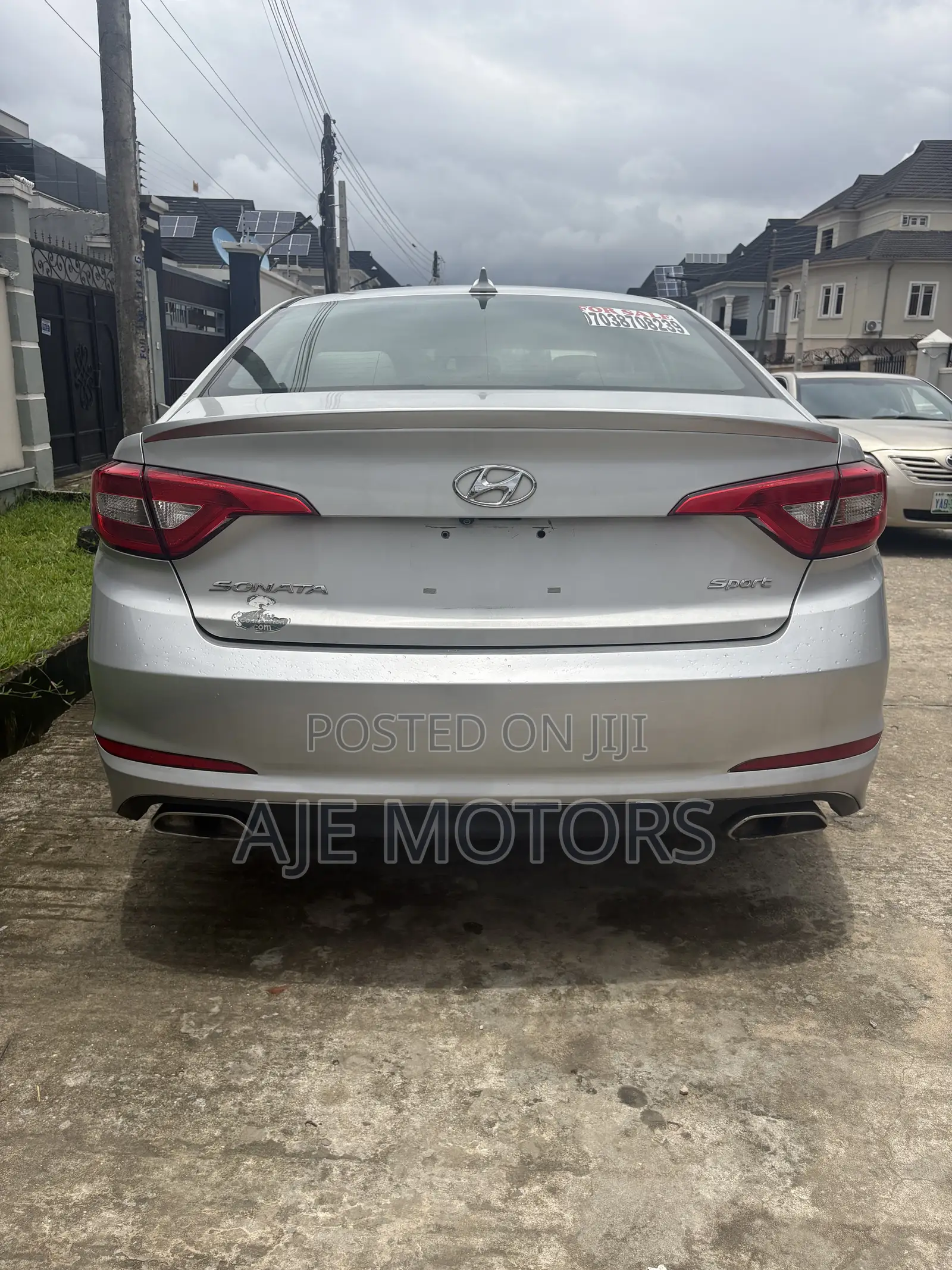 Hyundai Sonata Sport 4dr Sedan (2.4L 4cyl 6A) 2015 Silver