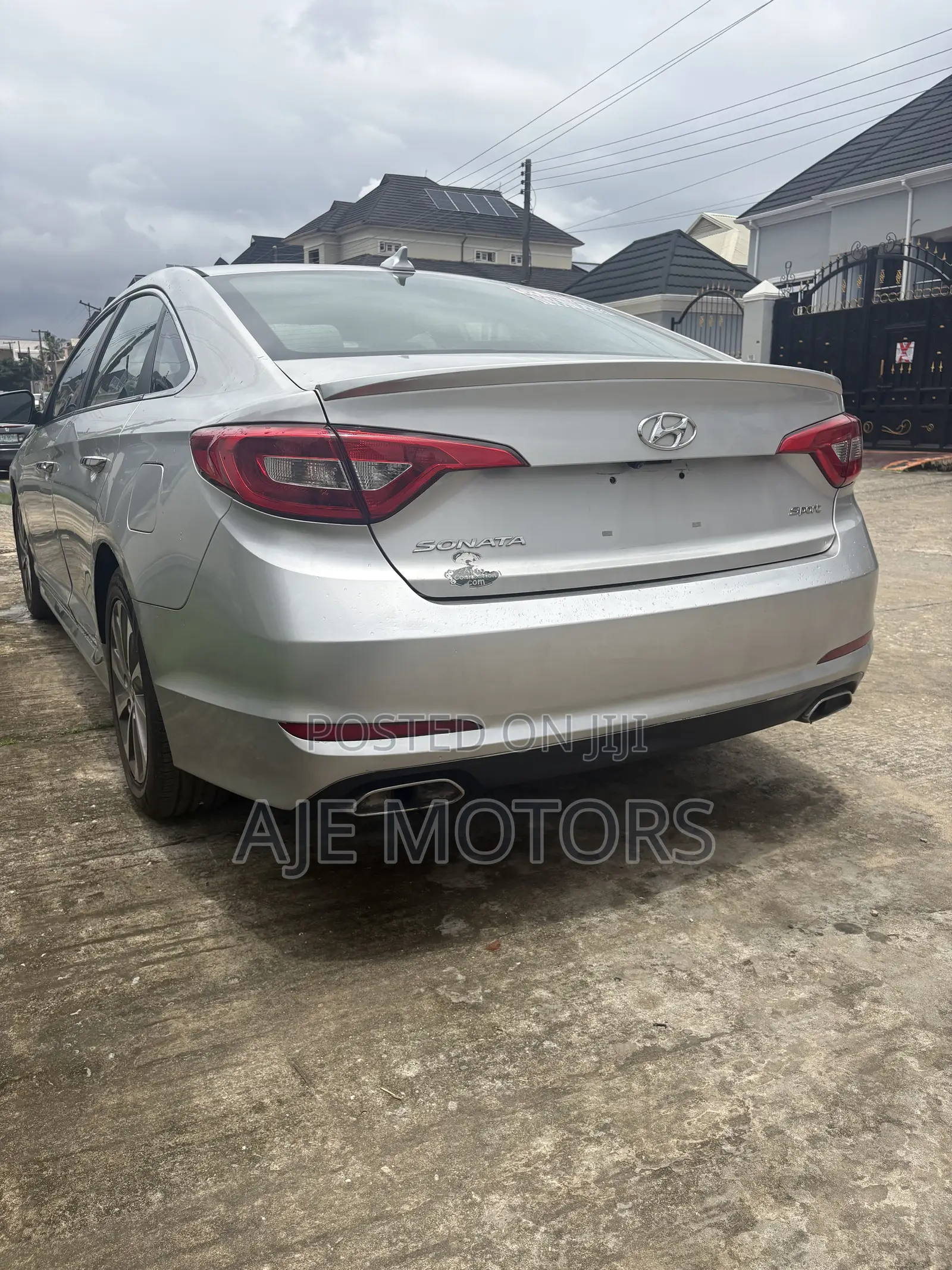 Hyundai Sonata Sport 4dr Sedan (2.4L 4cyl 6A) 2015 Silver