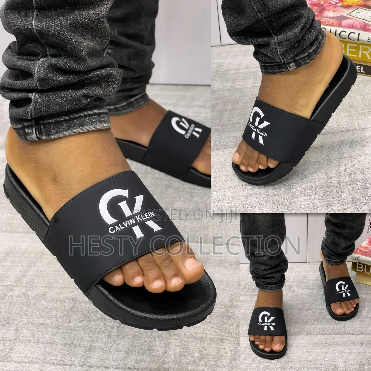 Quality Designer Carton Slide Palm Slippers
