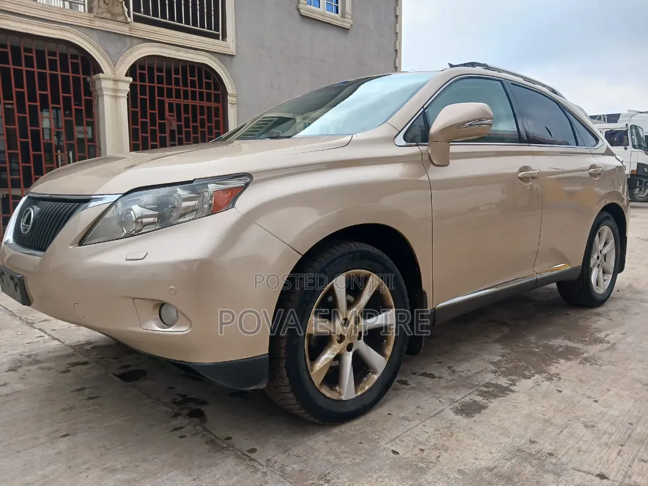 Lexus RX 350 2010 Gold
