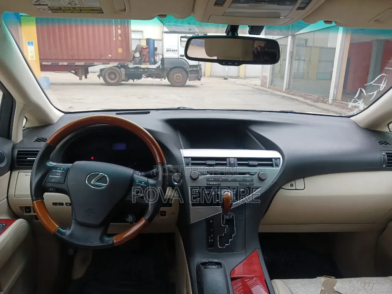 Lexus RX 350 2010 Gold