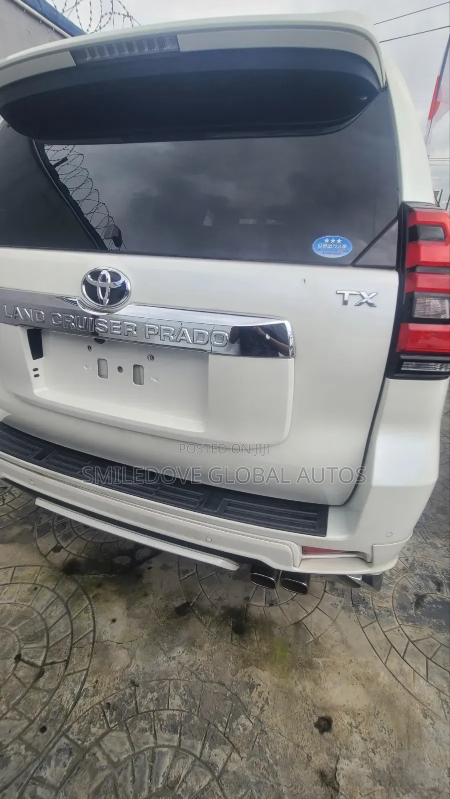 Toyota Land Cruiser Prado 2019 White