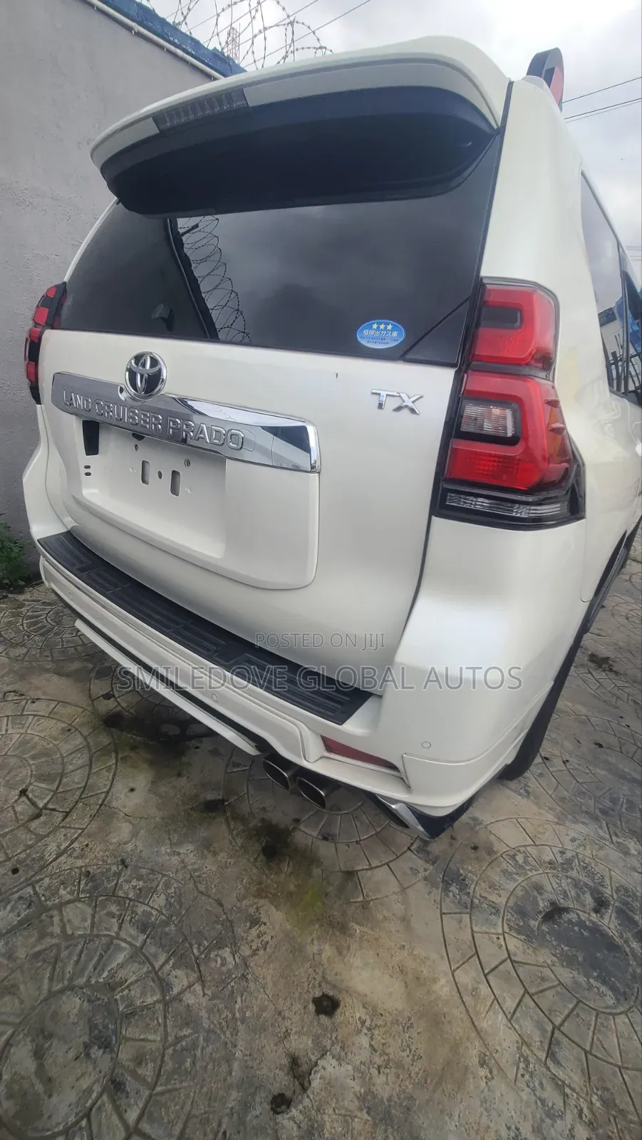 Toyota Land Cruiser Prado 2019 White