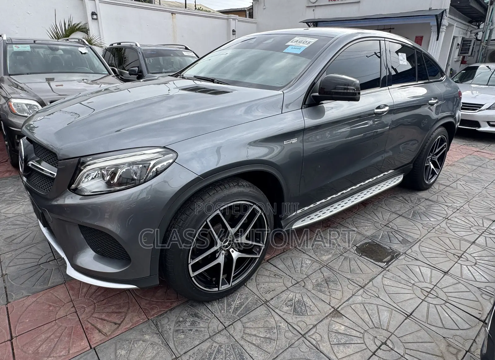 Mercedes-Benz GLE-Class AMG GLE 43 4MATIC 2018 Gray