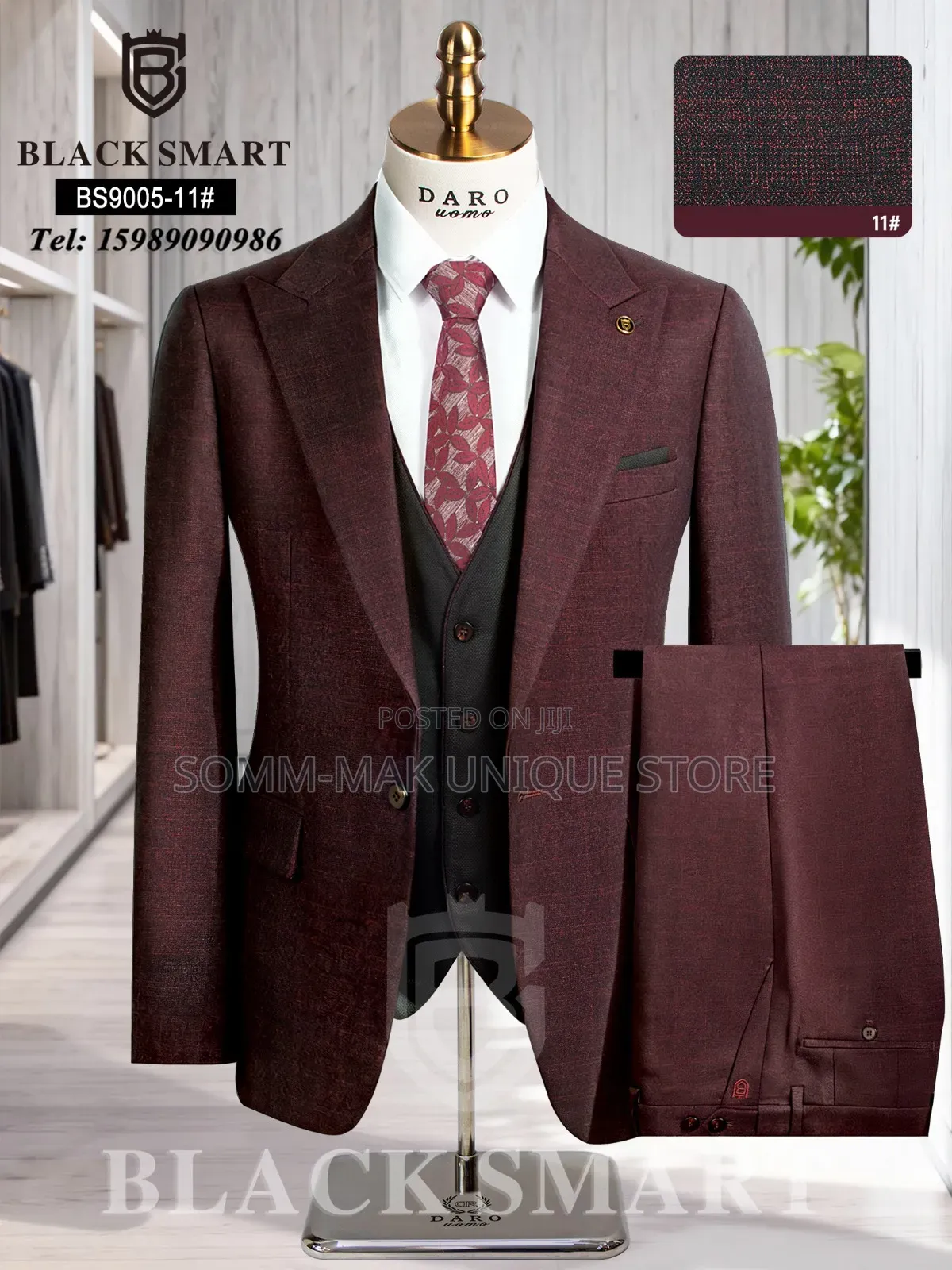 High Quality SUIT (Jacket Vest Pants) - 3pcs Turkey Suit