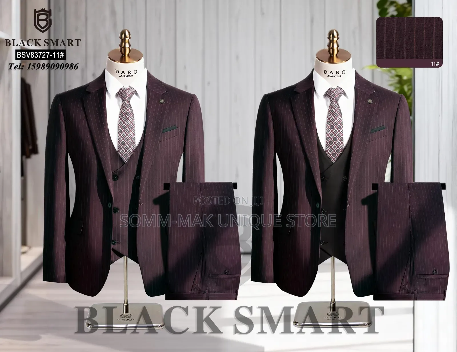 High Quality SUIT (Jacket Vest Pants) - 3pcs Turkey Suit
