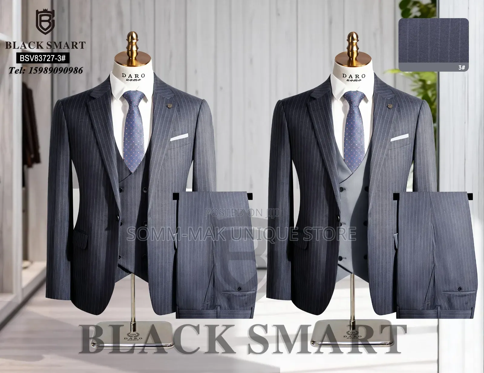High Quality SUIT (Jacket Vest Pants) - 3pcs Turkey Suit