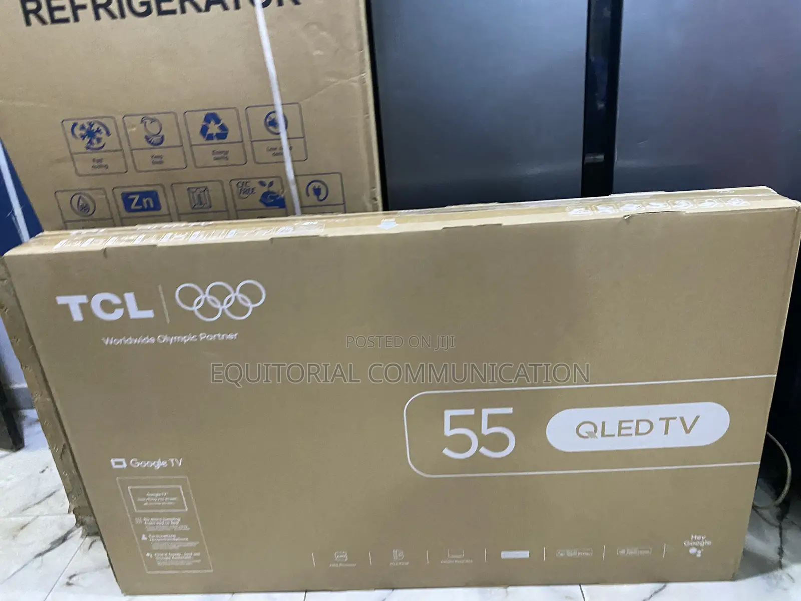 TCL 55 Inch QLED Television With Wide Voltage