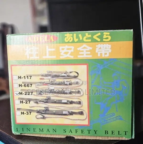Lineman Safety Belt-H227 (Green)