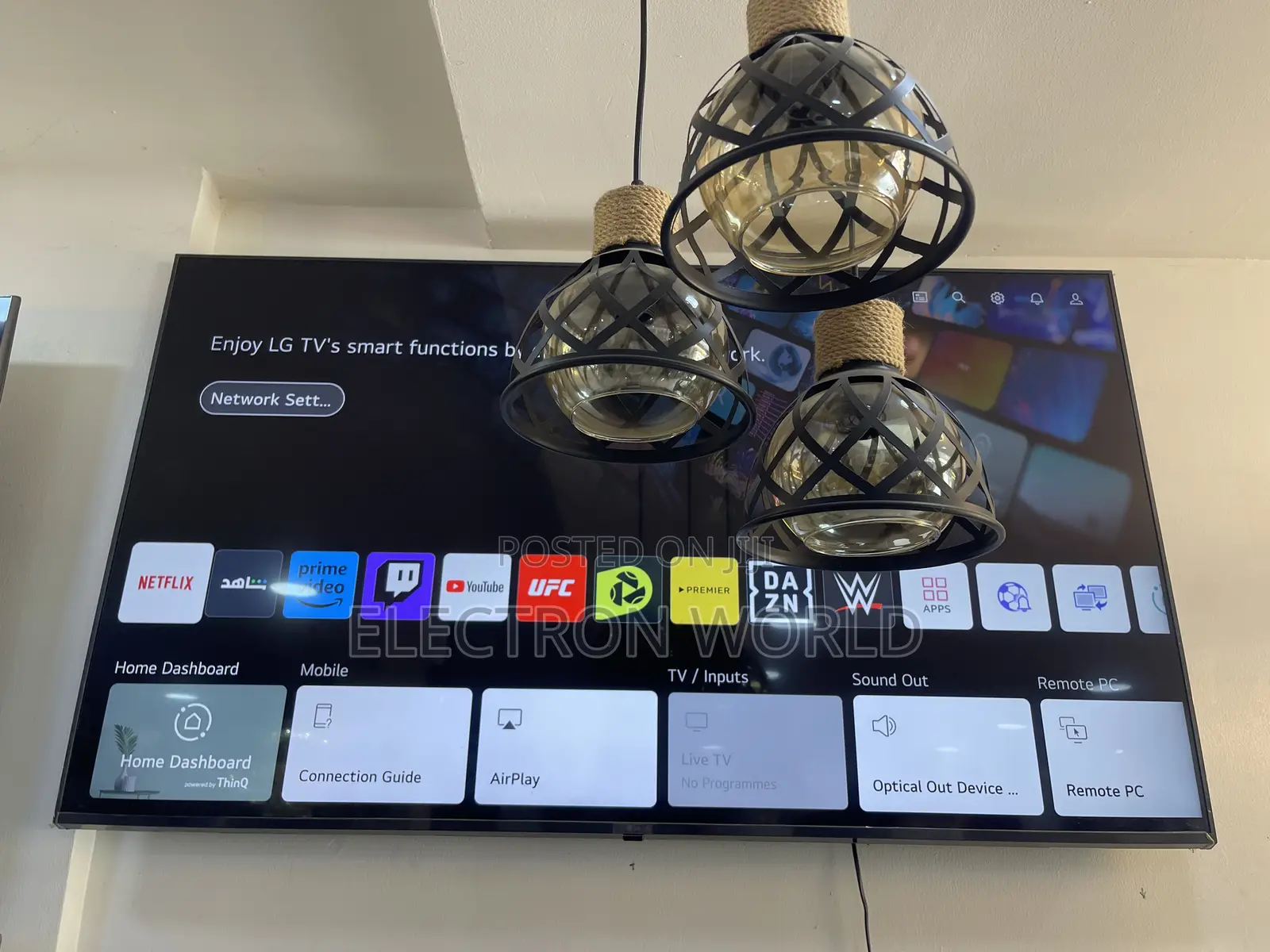 Made in Europe 60inch LG Uhd HDR Smart TV