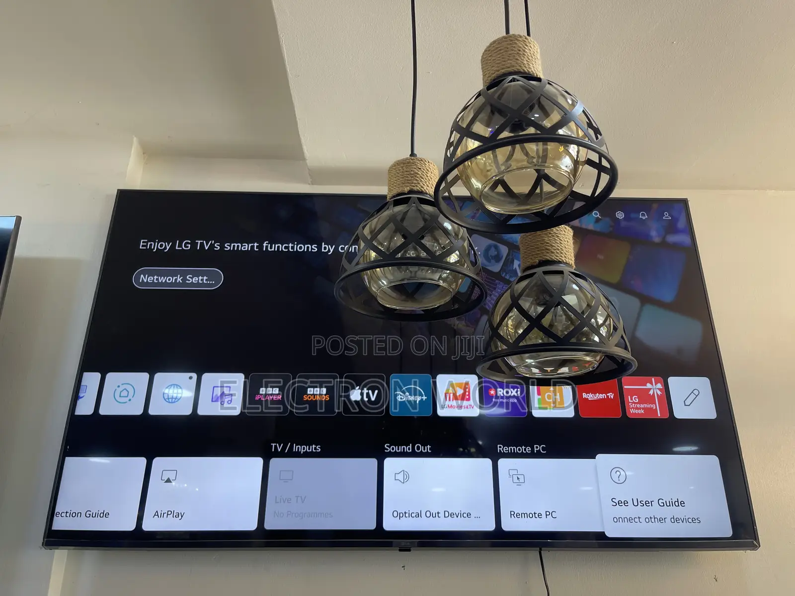 Made in Europe 60inch LG Uhd HDR Smart TV