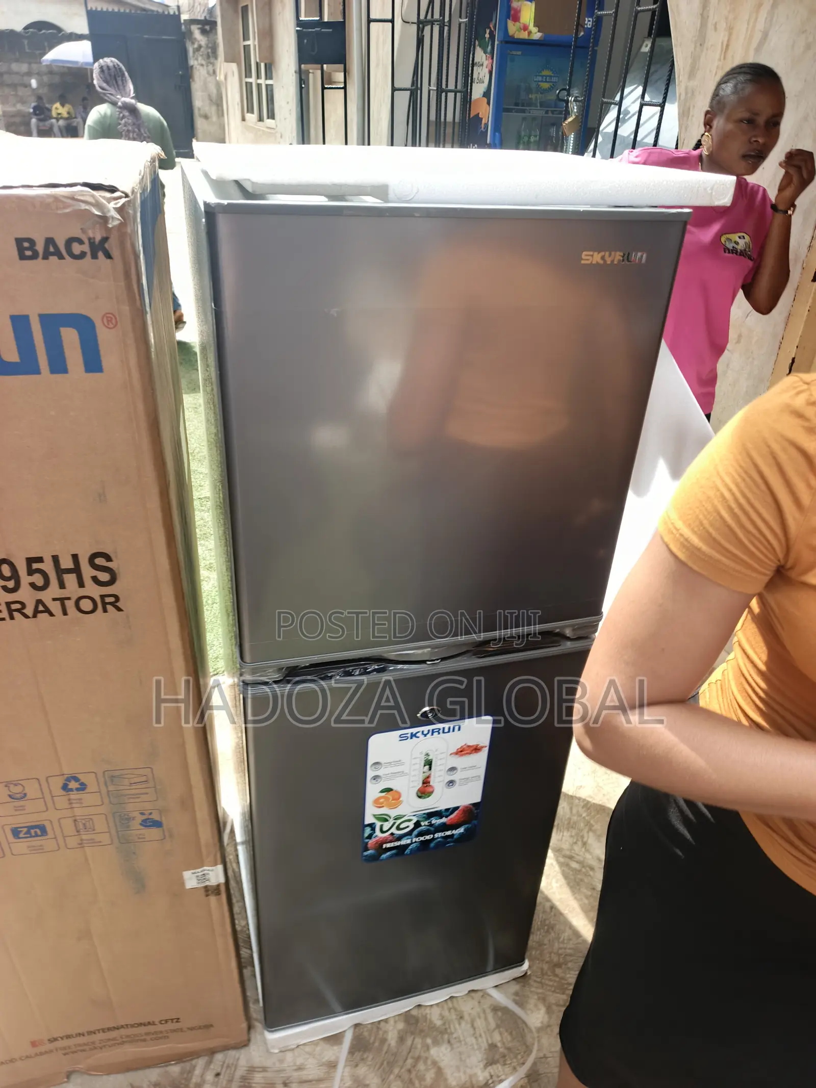 SkyRun BCD-198 Fridge – Practical Home