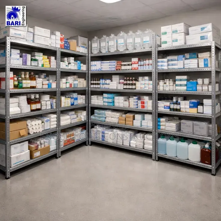 We Construct Wooden and Metal Pharmaceutical Shelves