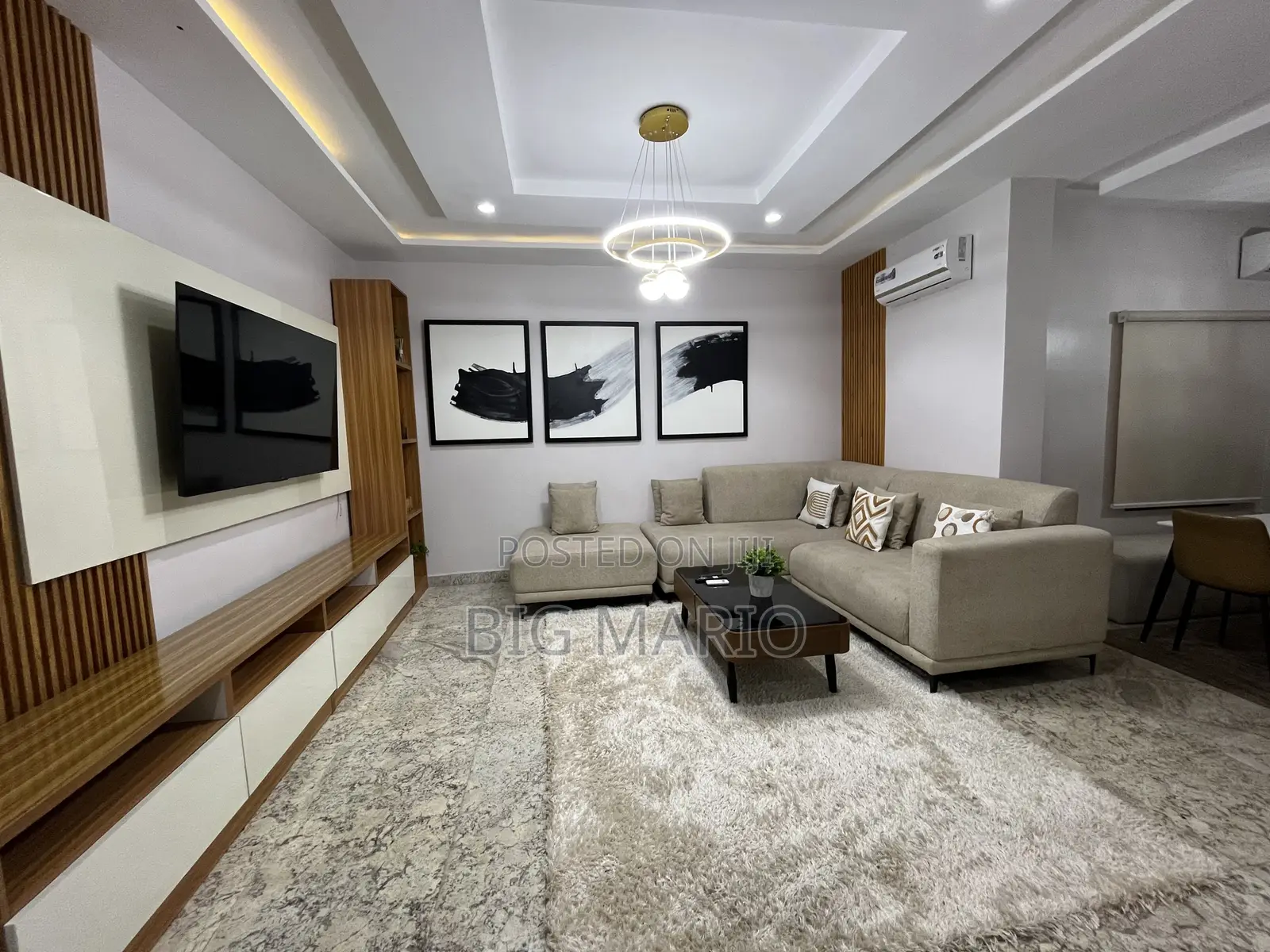 Furnished 2bdrm Apartment in Guzape Main for rent