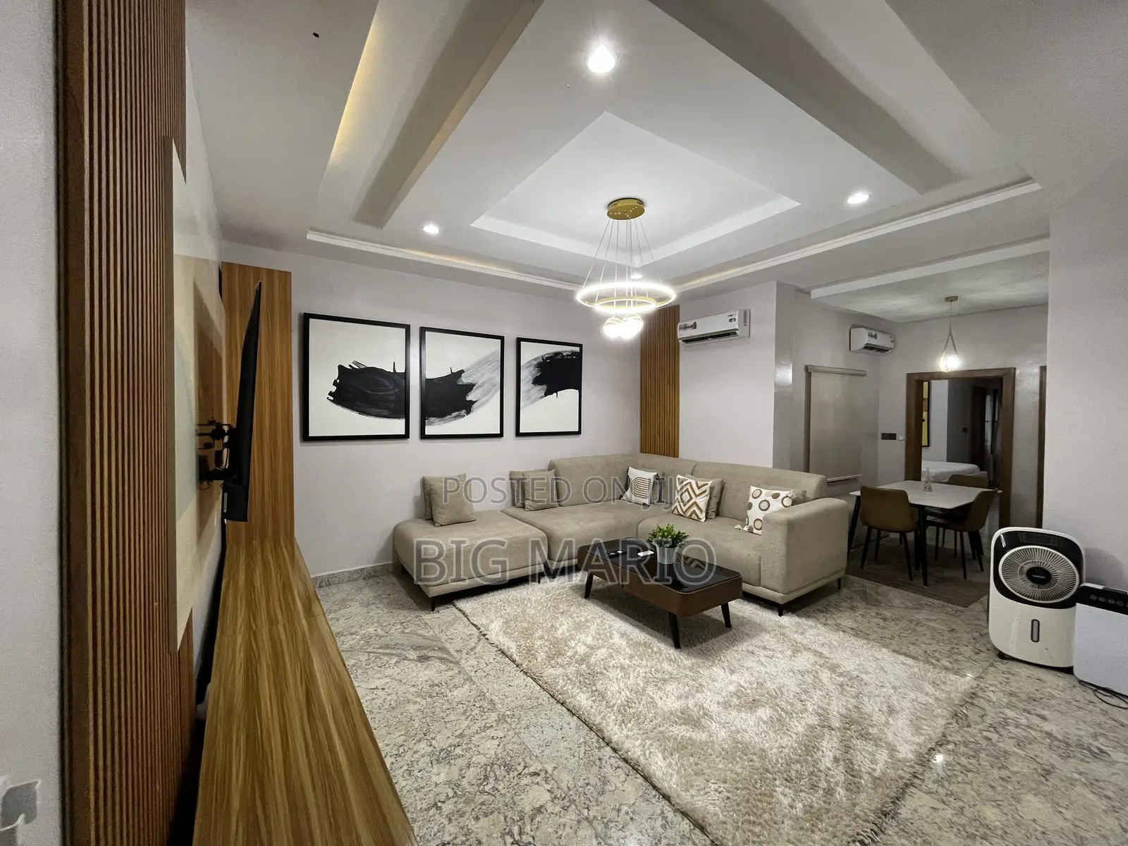 Furnished 2bdrm Apartment in Guzape Main for rent