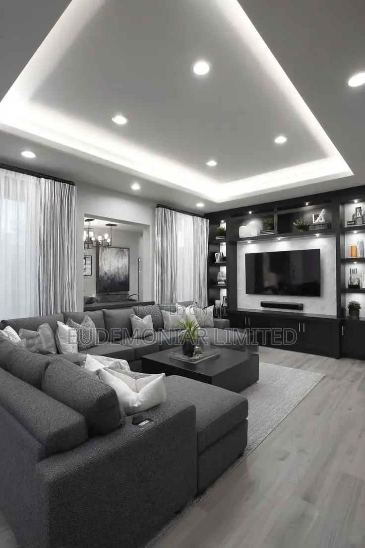 Ceiling-to-Floor Interior Finishing