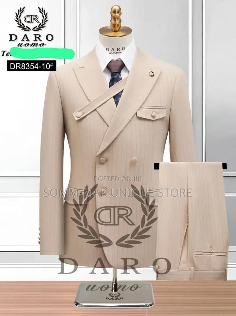 Quality Stylish Double Breasted Suit