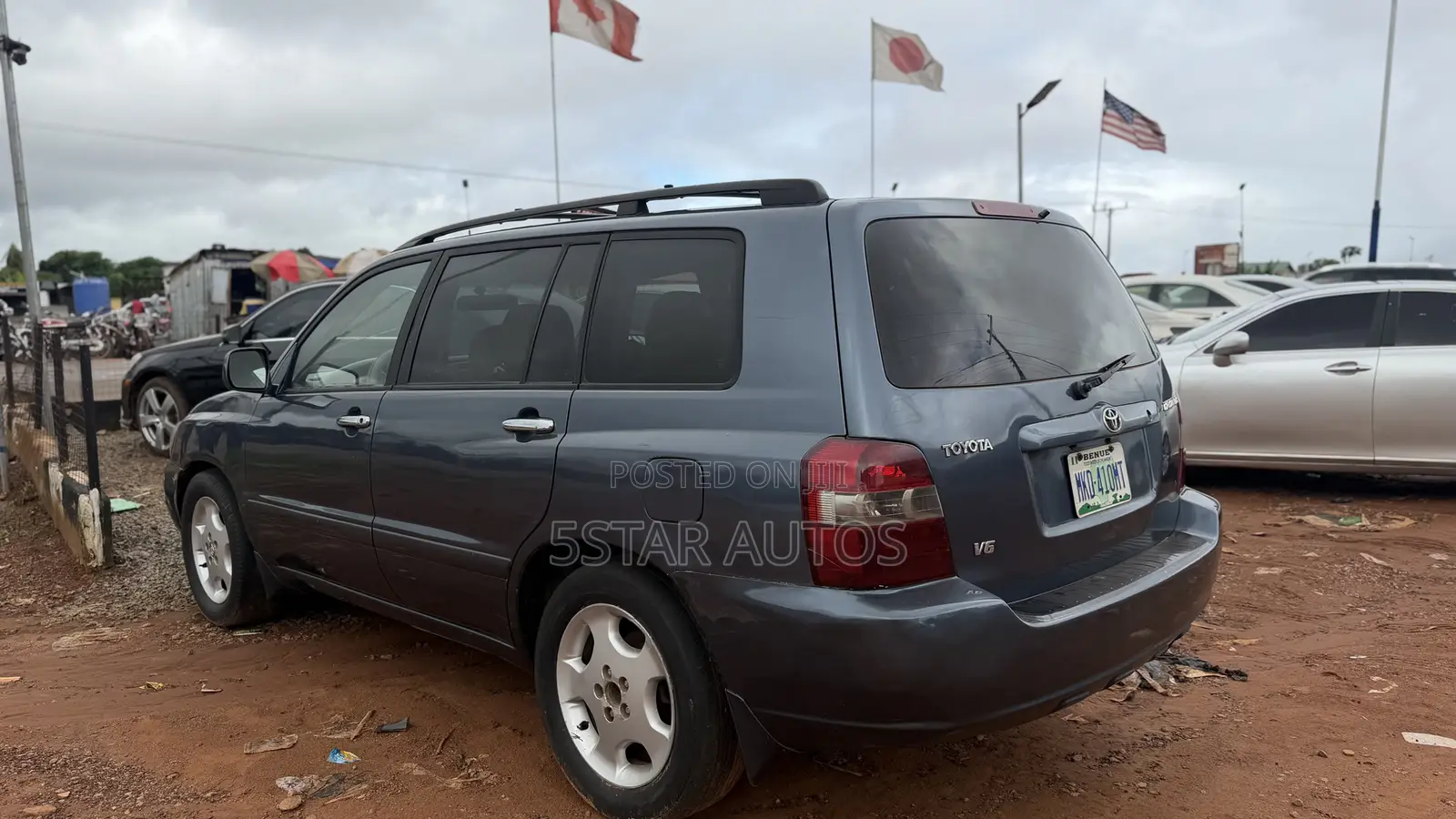 Toyota Highlander Limited V6 2005 Blue