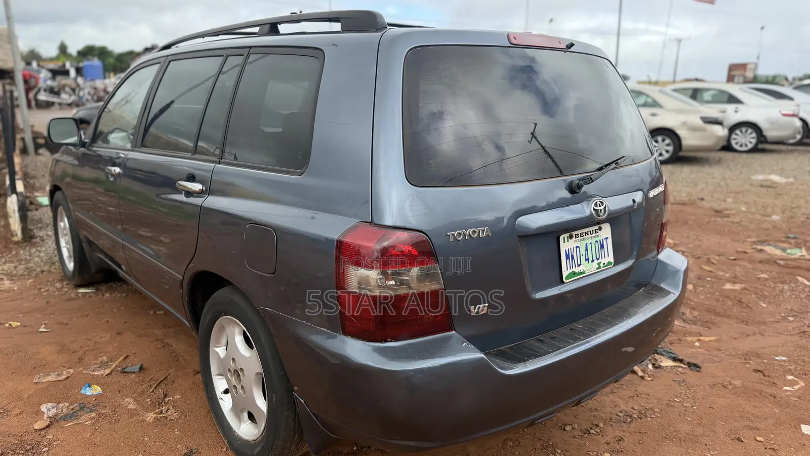 Toyota Highlander Limited V6 2005 Blue