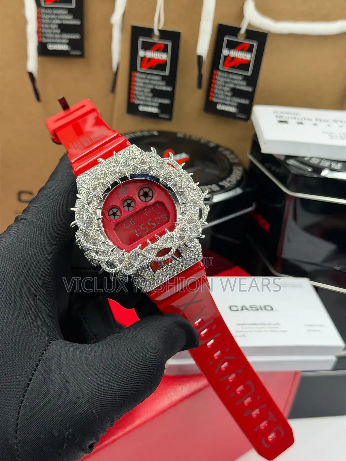 G-Shock Luxury Zirconia Ice Wrist Watch