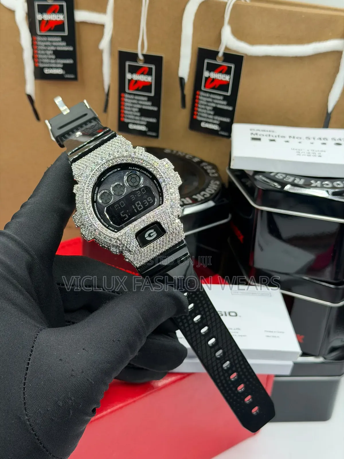 G-Shock Luxury Zirconia Ice Wrist Watch