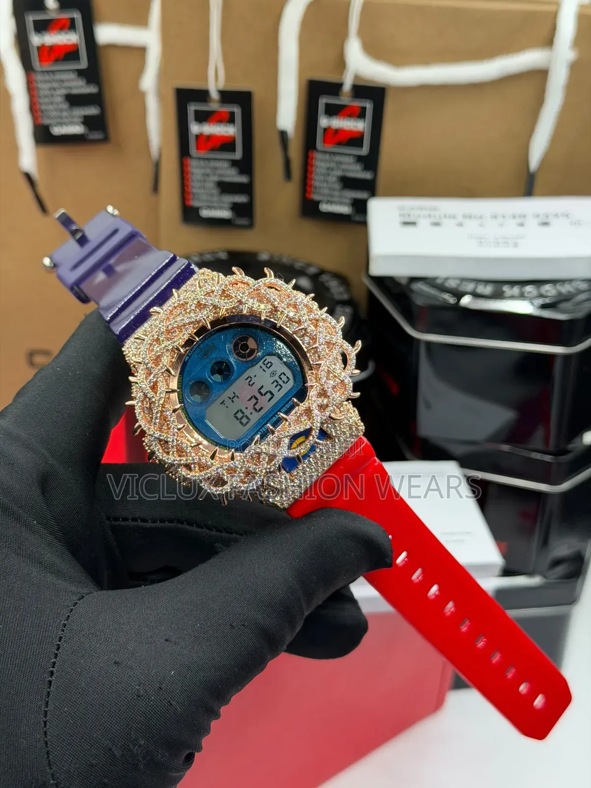 G-Shock Luxury Zirconia Ice Wrist Watch