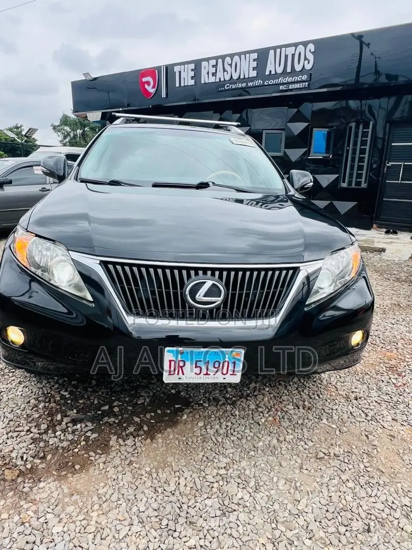 Lexus RX 350 FWD 2012 Black