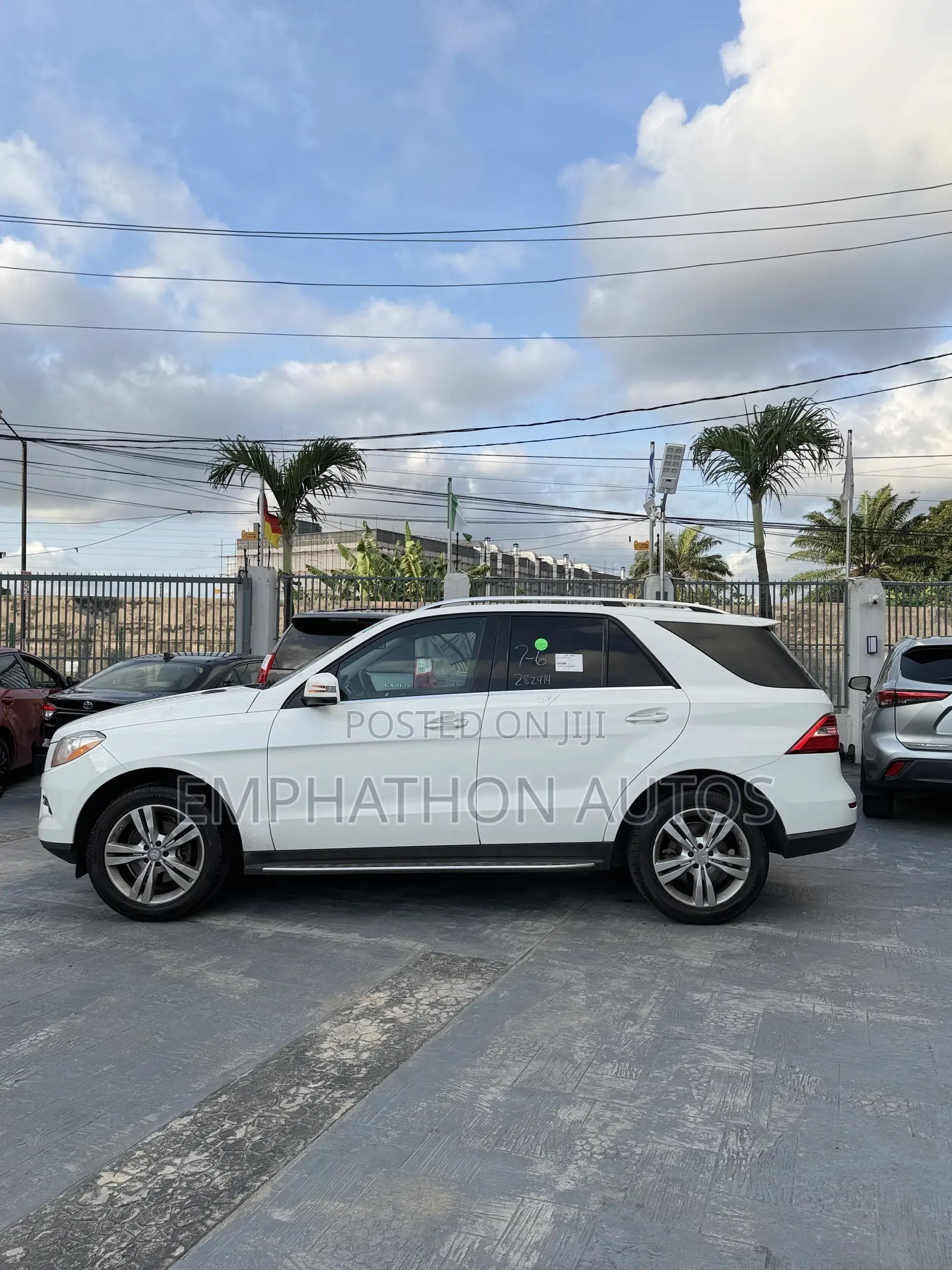 Mercedes-Benz M Class 2014 White