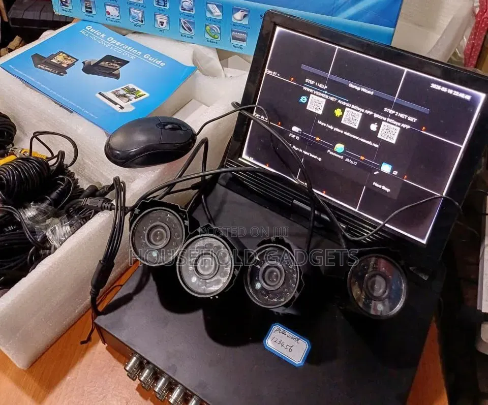 Hd All-in-One Digital CCTV Video Recording Kit