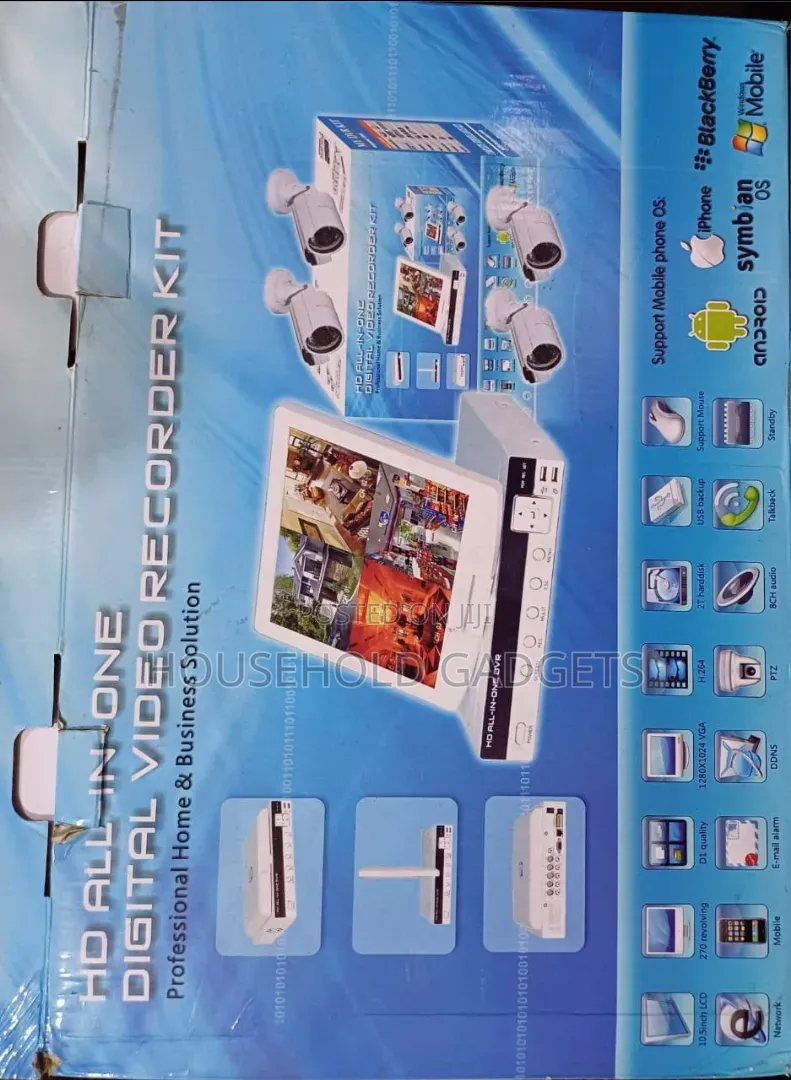Hd All-in-One Digital CCTV Video Recording Kit