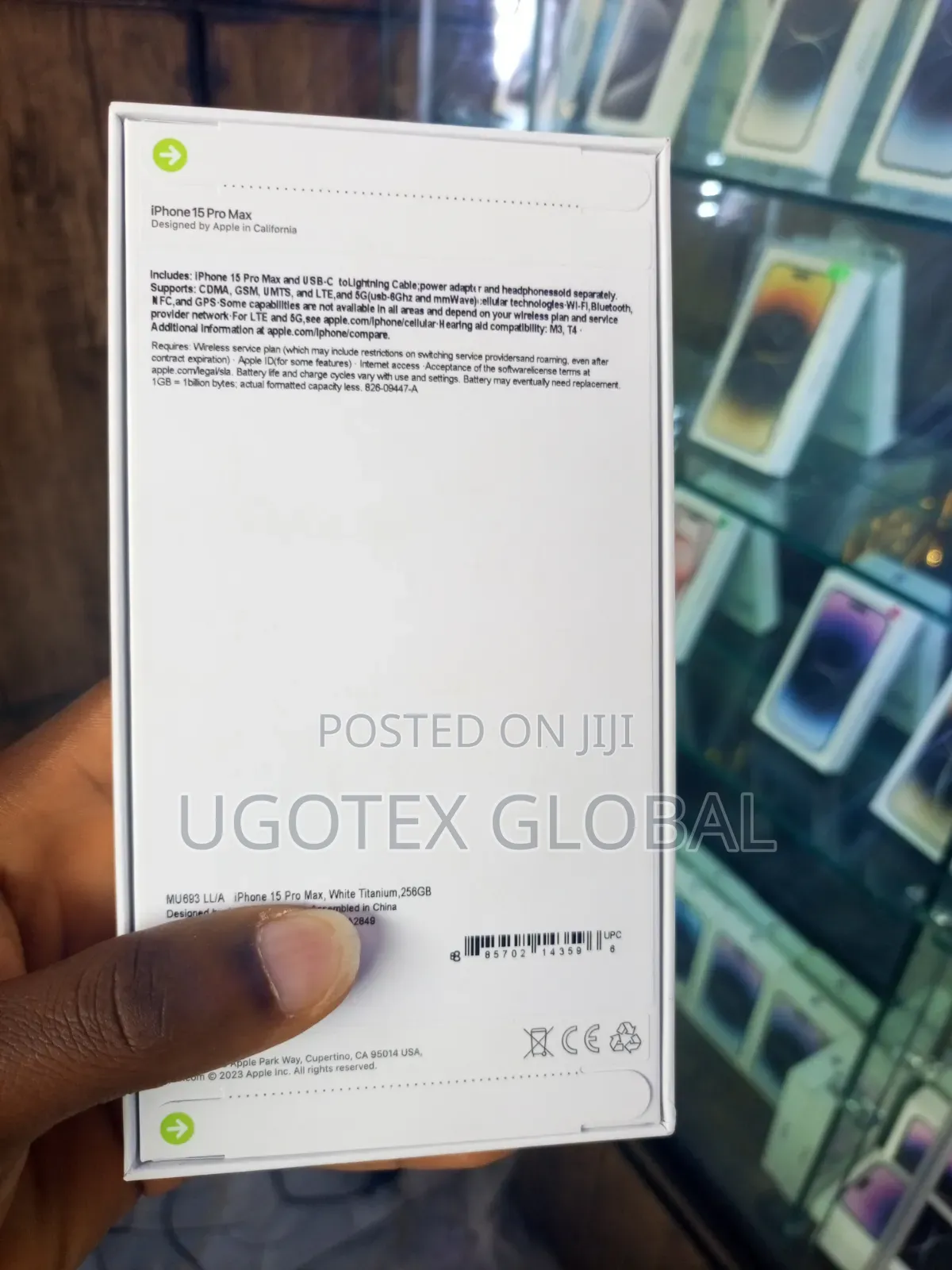New Apple iPhone 15 Pro Max 256 GB Gray