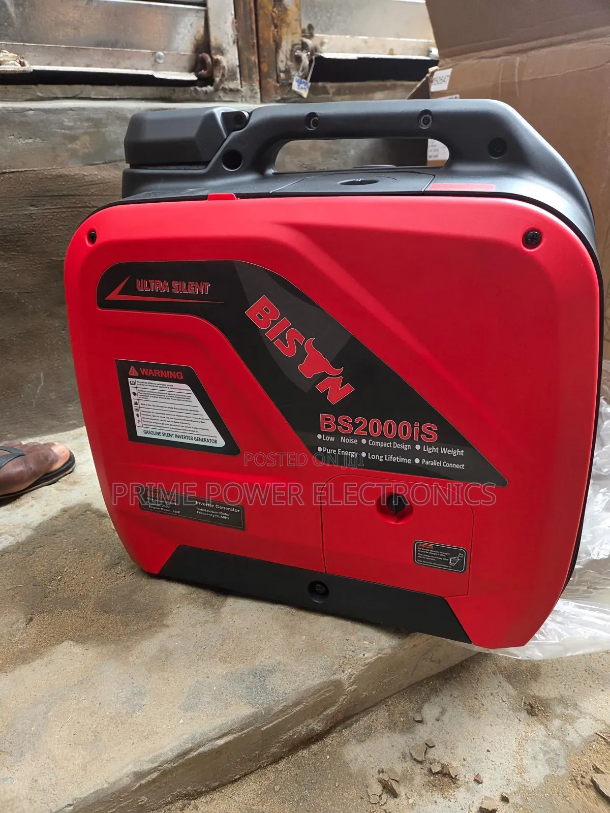 3.5kVA Bison BS2000IS Ultra Silent Petrol Generator