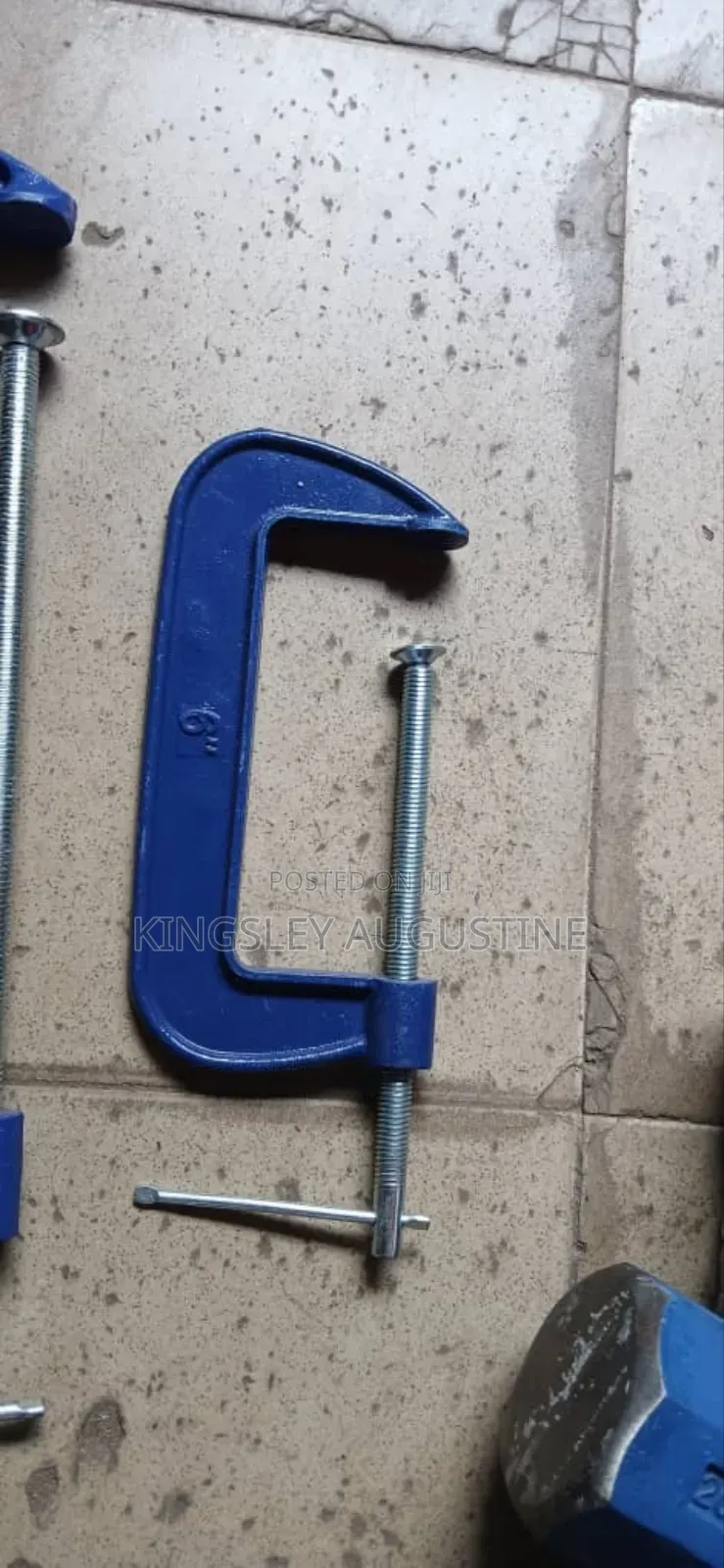 Hand G Clamp 6 Inches