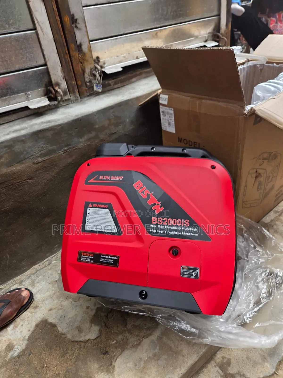 Bison BS2000IS 3.5kVA Silent Petrol Generator