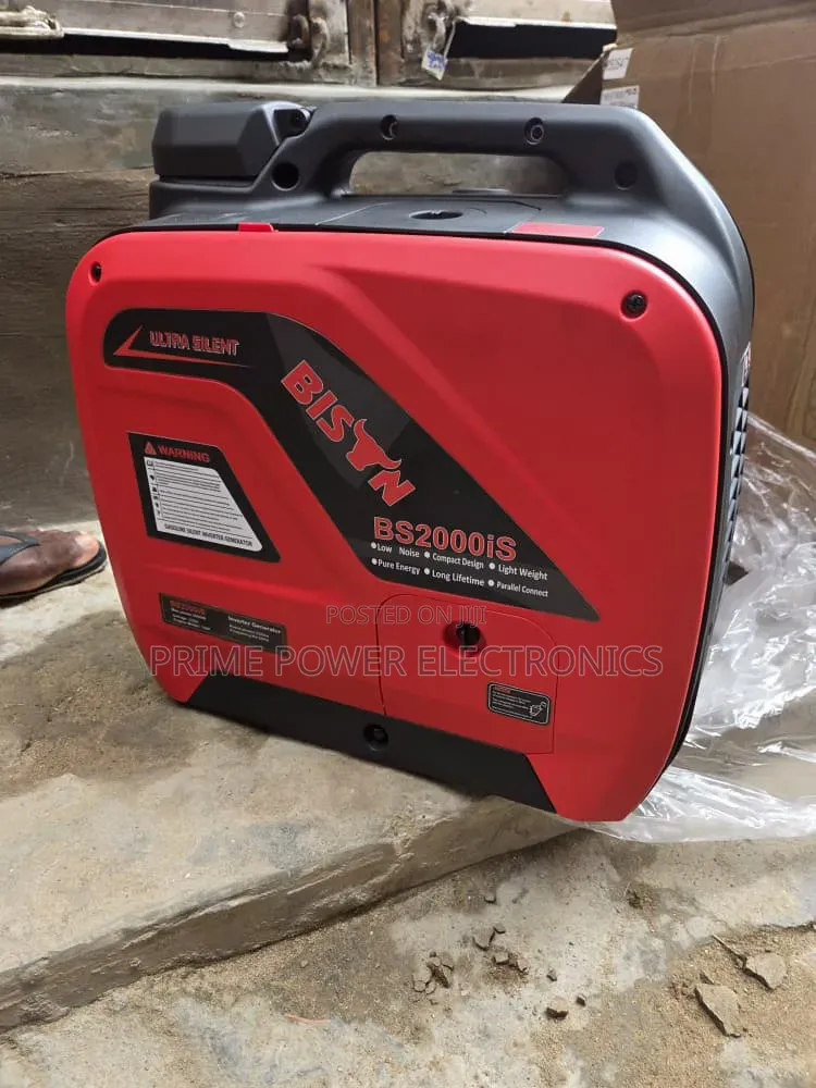 Powerful 3.5kVA Bison BS2000IS Generator