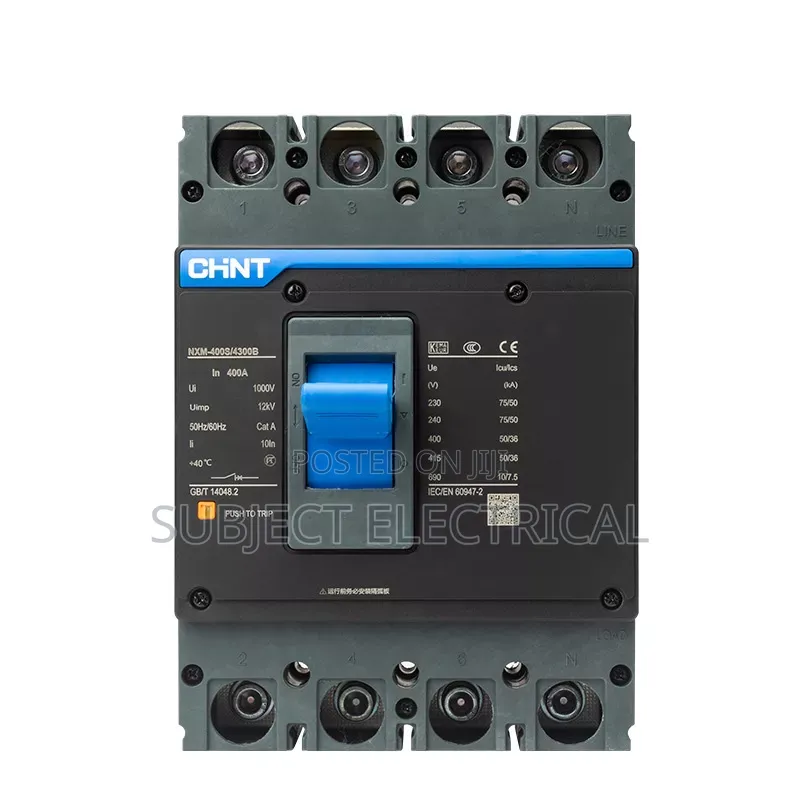 400a 4-Pole McCb Chint Breaker
