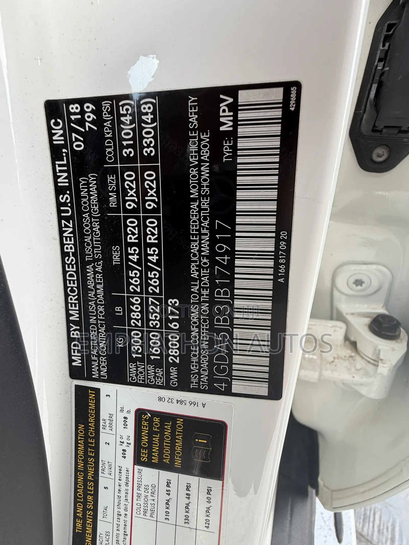 Mercedes-Benz GLE-Class 2018 White