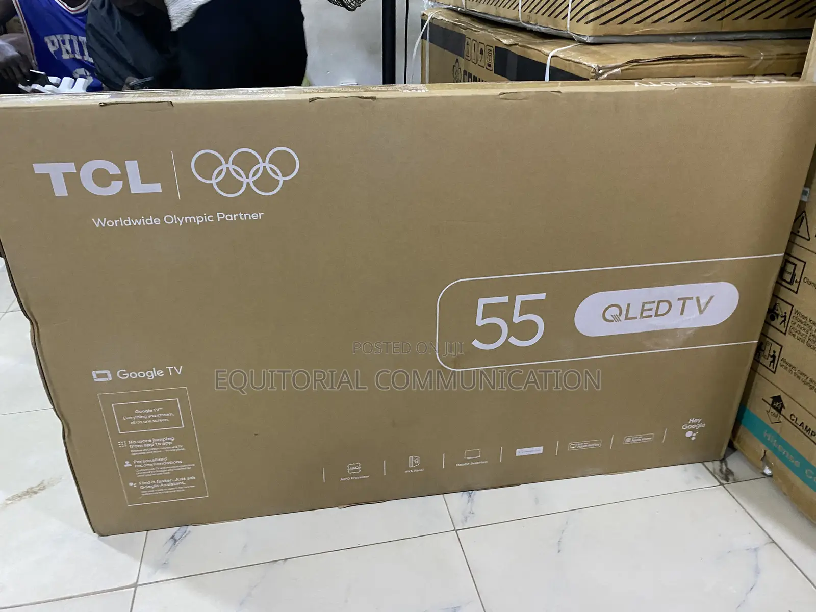 TCL 55 Inch QLED Television for Entertainment
