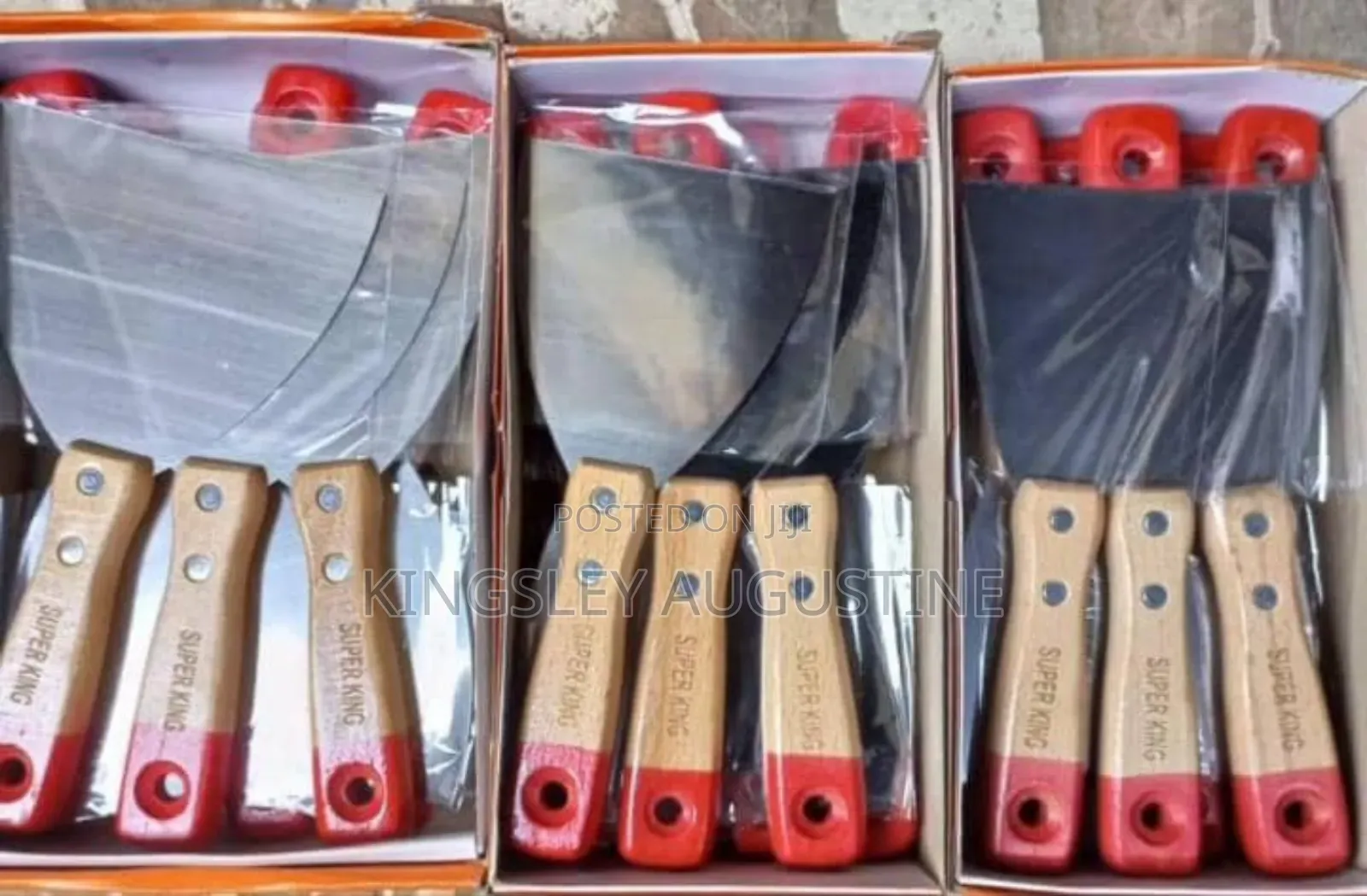 Heavy Duty Wood Handle Scrapper