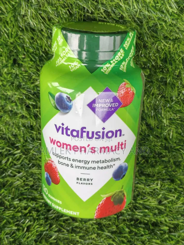 Vitafusion Women,'s Multi Wit Biotin,calcium,zinc,vitamins A,B,C,D,E