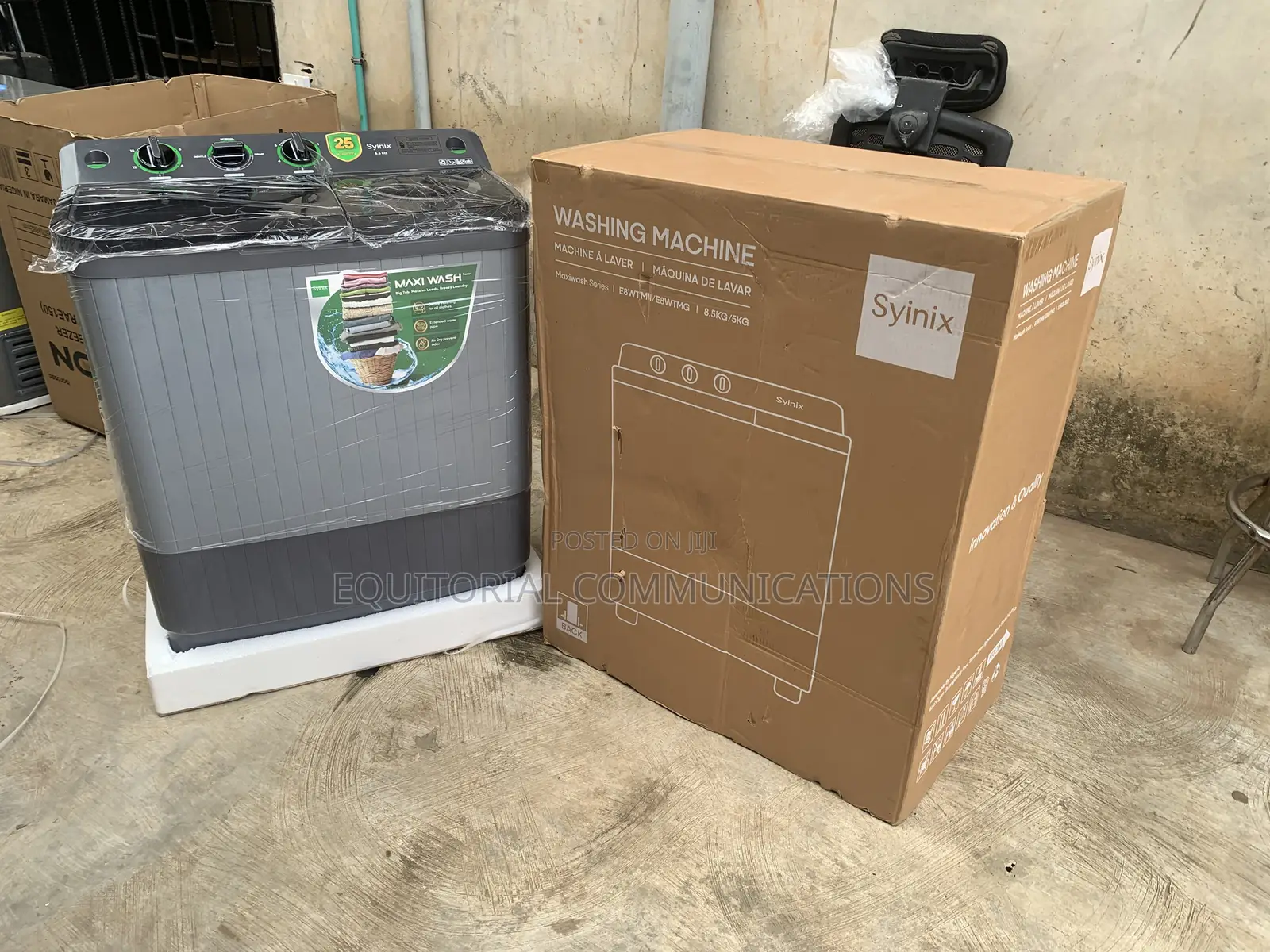 Syinix E8WTMN 8.5KG Manual Washing Machine