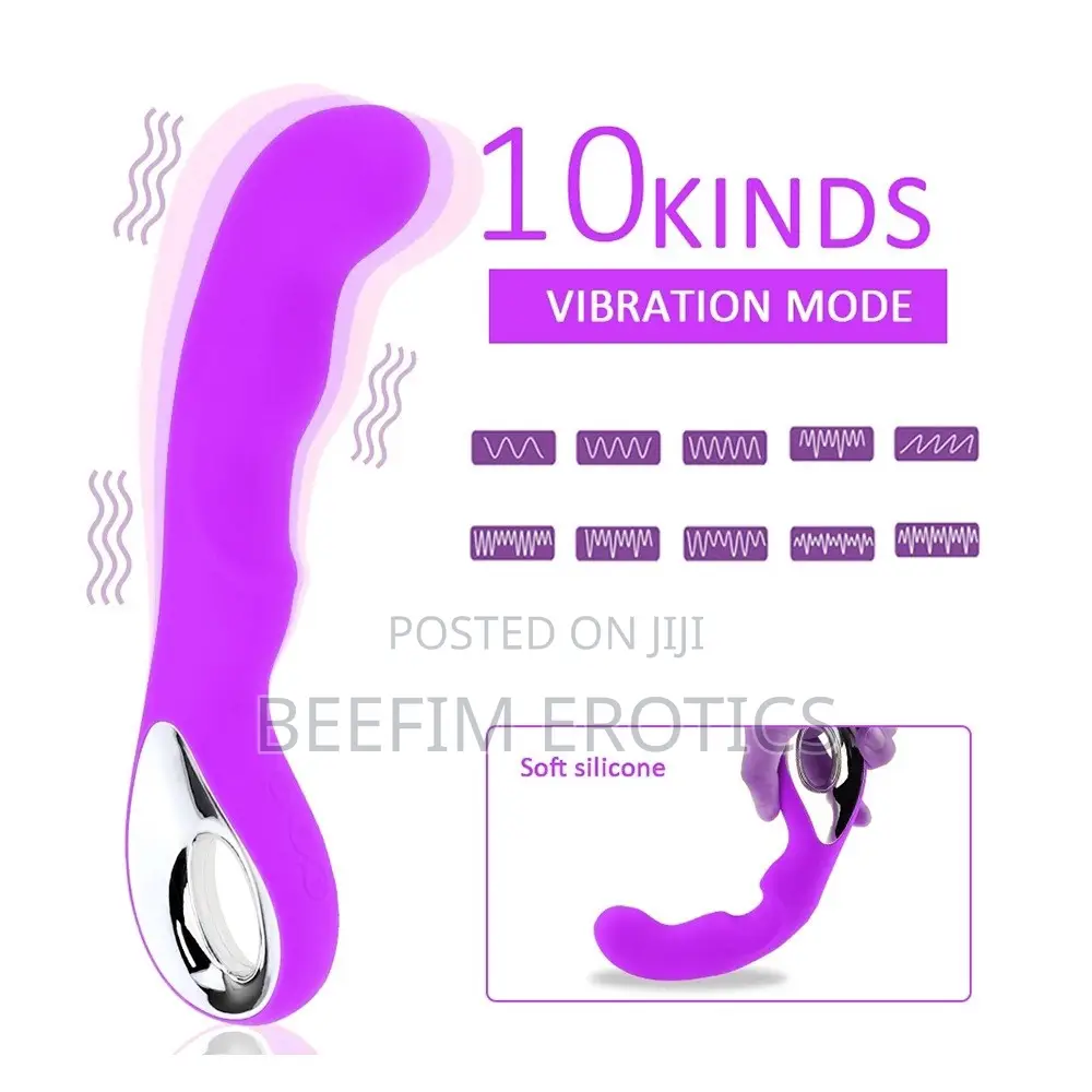 Wave Vibrator G-Spot Wand Vibrator for Women Curved Massager.