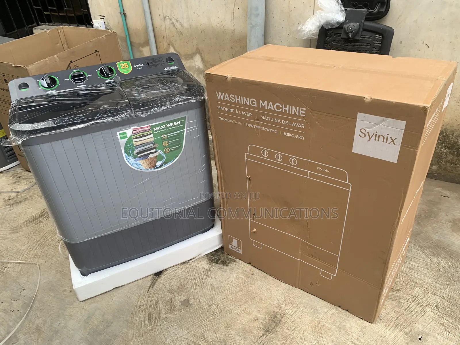 Syinix 8.5KG Twin Tub Laundry Washer