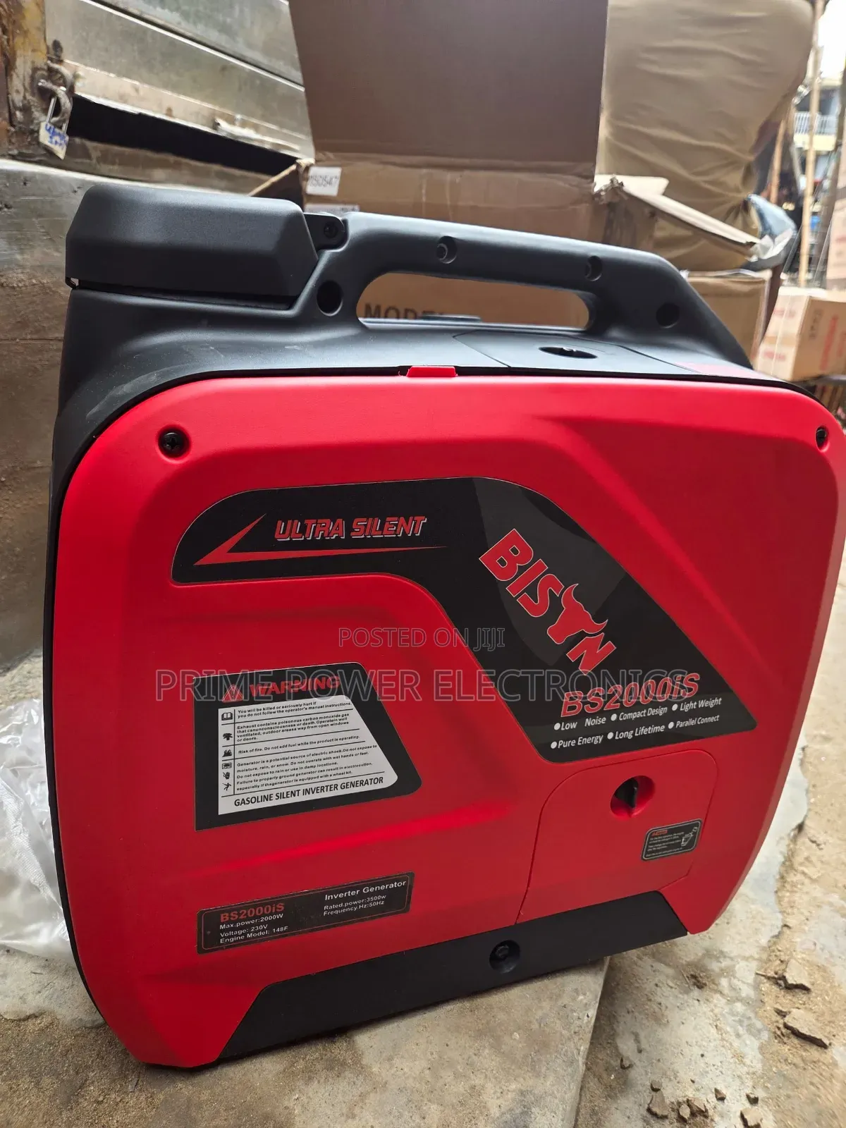 Bison 3.5kVA BS2000IS Ultra Silent Generator