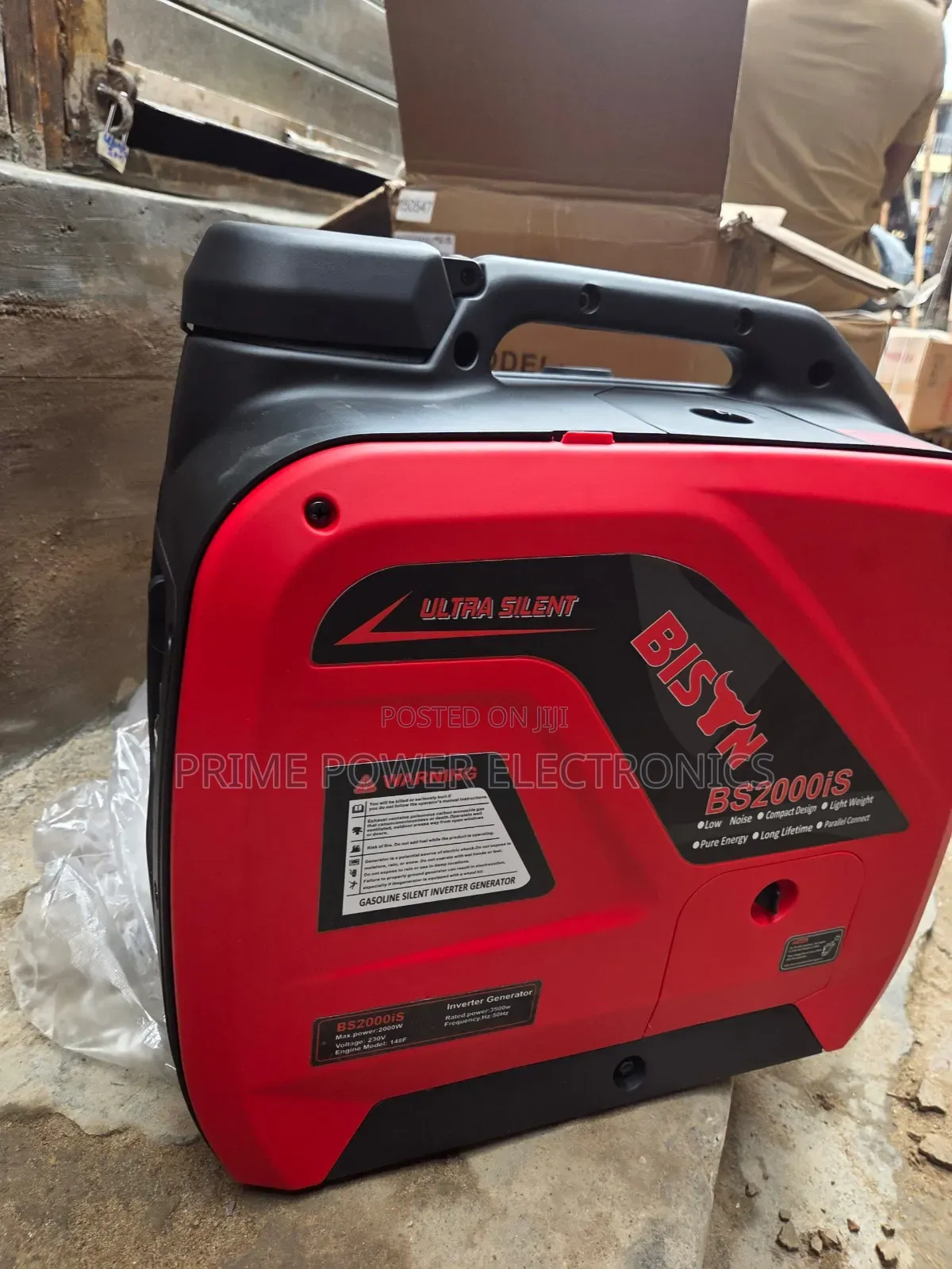 3.5kVA Bison Petrol Generator – Ultra Silent Design