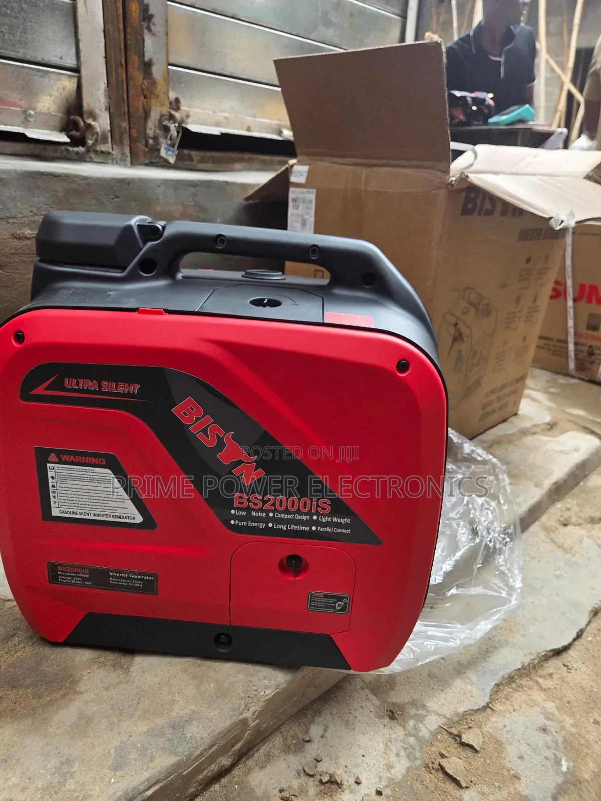 3.5kVA Bison Petrol Generator – Ultra Silent Design