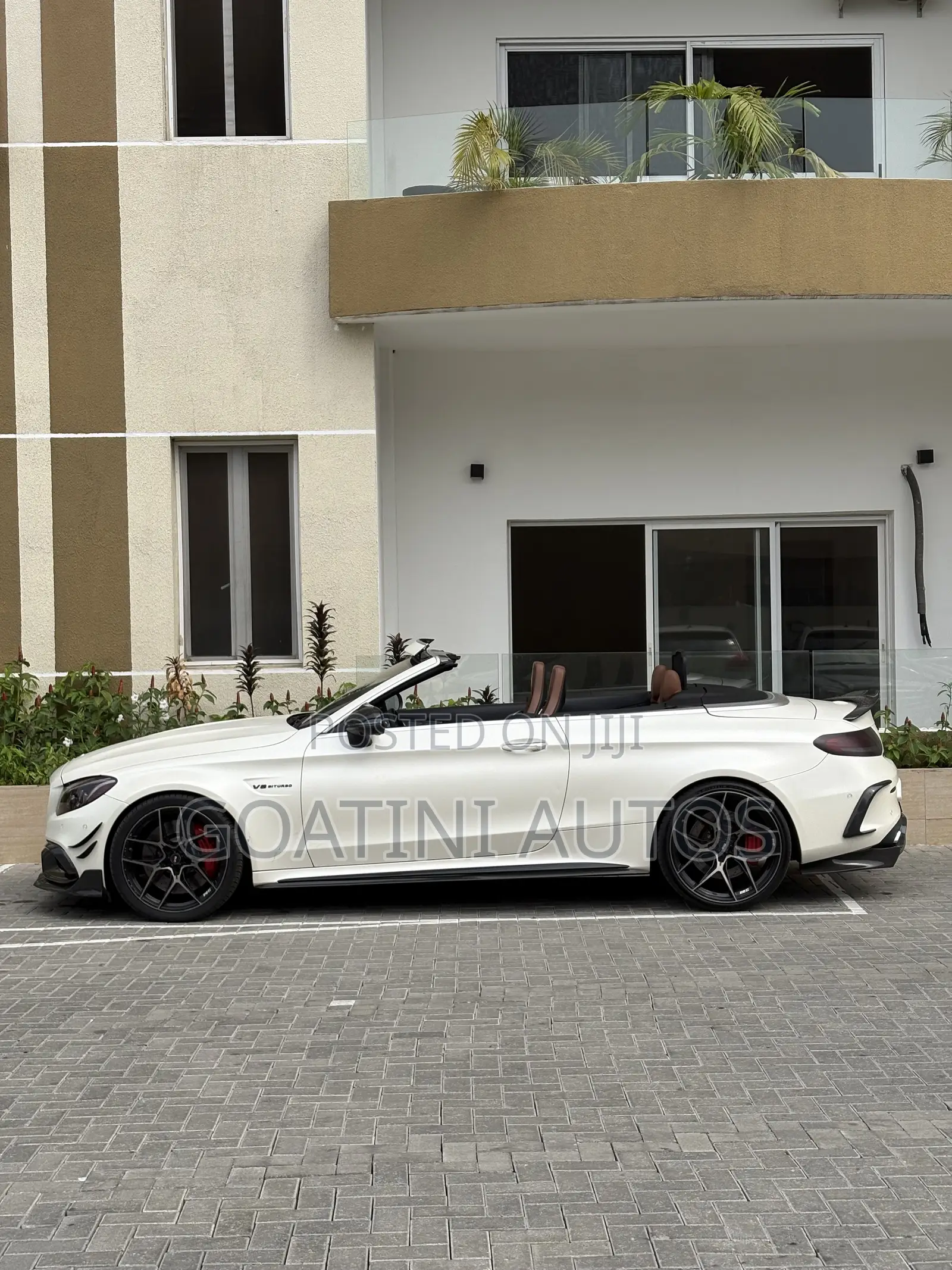 Mercedes-Benz C63 S RWD Cabriolet (4.0L V8 7A) 2018 Black